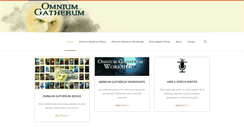 Desktop Screenshot of omniumgatherumedia.com